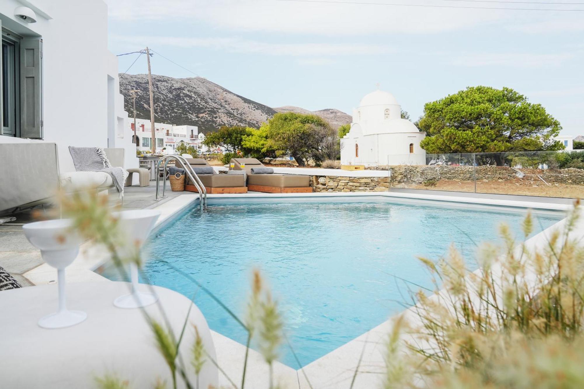 Villa Arades Sifnos With Private Pool Apollonía Exterior foto